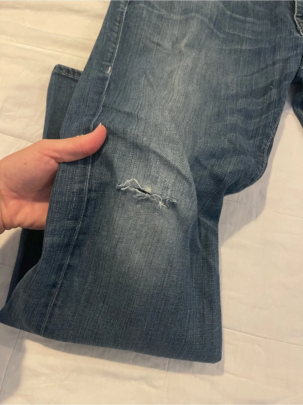 Vintage True Religion Men’s Slim Boot Cut Danny Jeans Cotton Horseshoe Sz 36